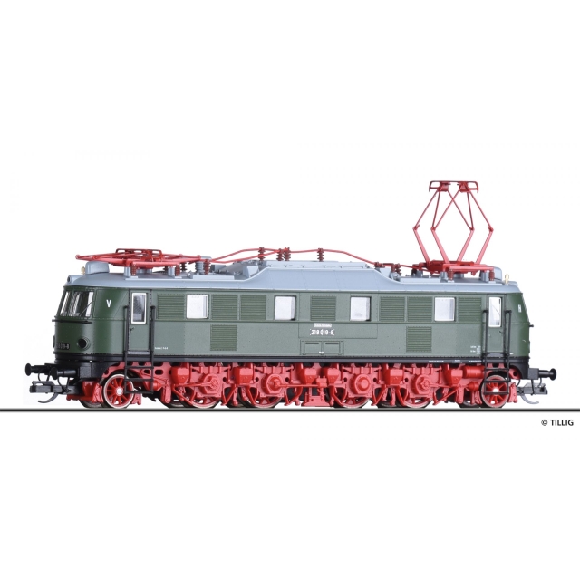 Locomotiva electrica 218 DR, TT, Tillig