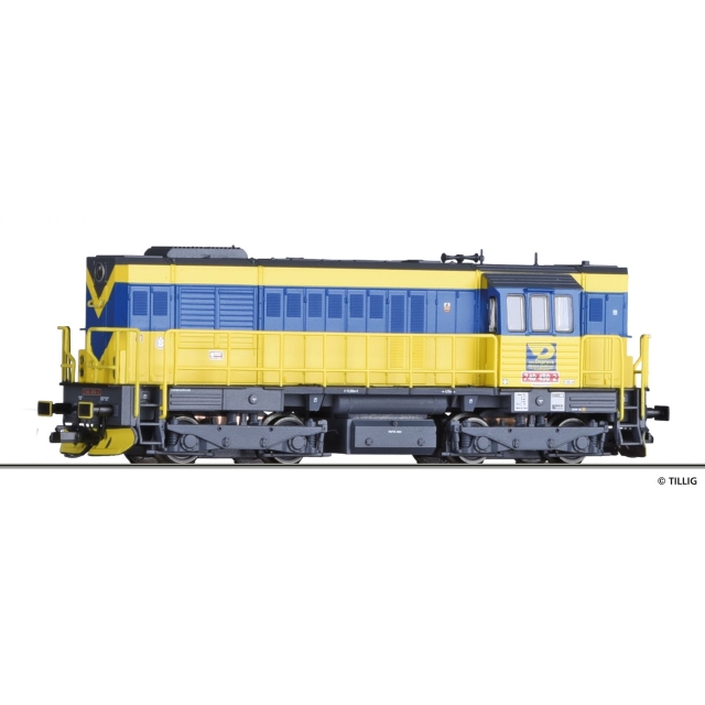 Locomotiva diesel clasa 740 OKD, TT, Tillig