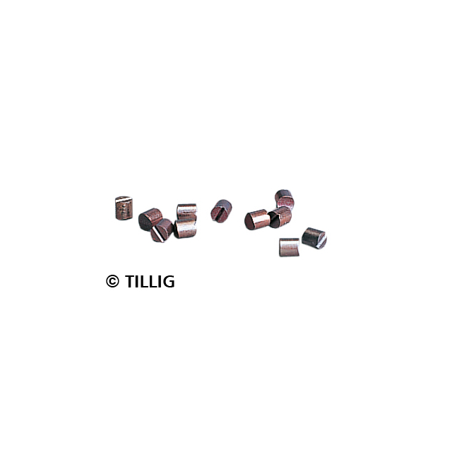 Set 10 buc. perii motor, TT, Tillig, 08876