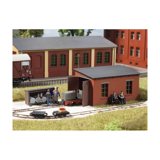 remiza pentru cale ingusta - H0 AUHAGEN 41708