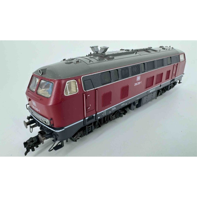 Locomotiva diesel Br218 DB, H0, Fleischmann