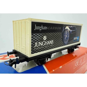 Vagon portcontainer Junghans, H0, Roco, 47252J