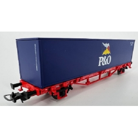 Vagon portcontainer DB, H0, Piko