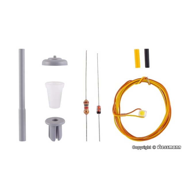 kit lampa stradala - H0 VIESSMANN 6721