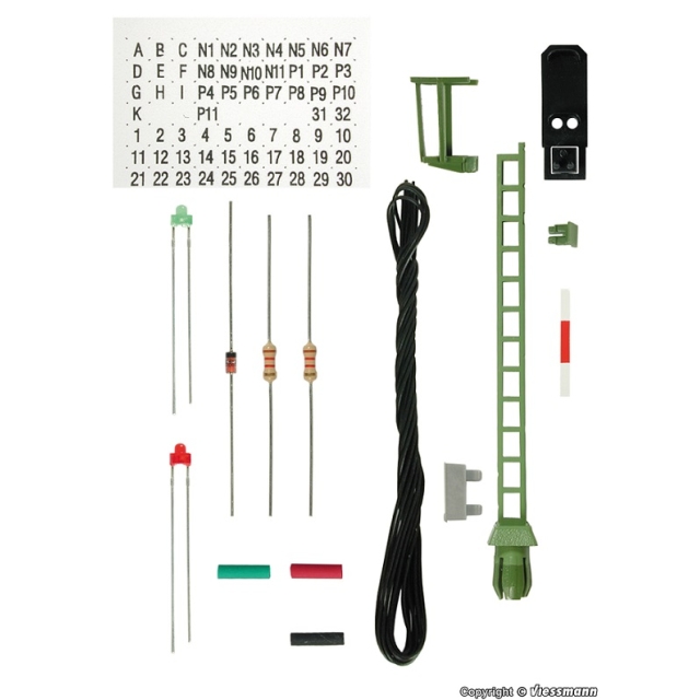 kit bloc semnalizare luminoasa - H0 VIESSMANN 6731