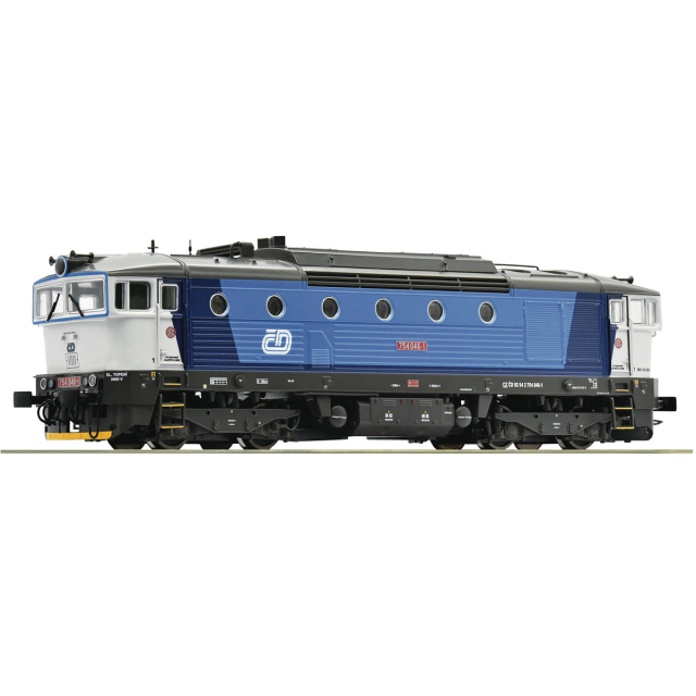 Locomotiva diesel Rh754 CD, H0, Roco