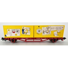 Vagon portcontainer editie speciala Deutsche Post, H0, Piko