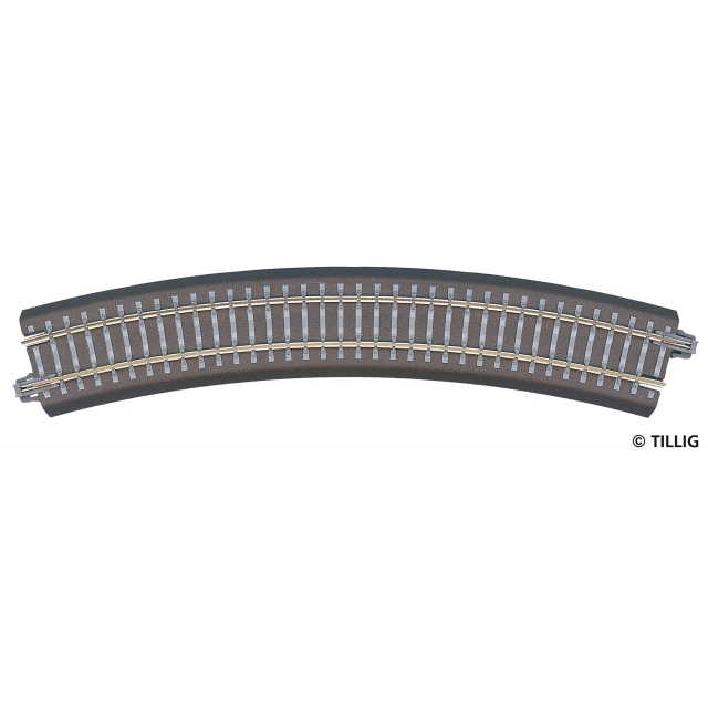 Sina curba cu terasament R21 - TT Tillig 83706